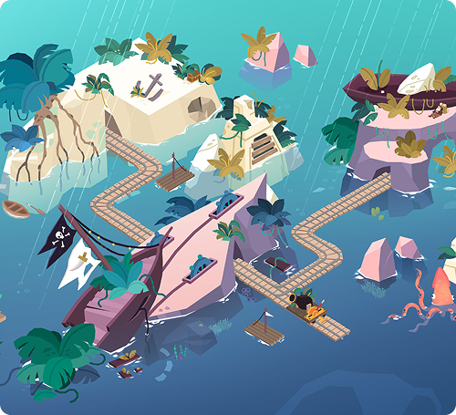 Down in Bermuda Gameplay